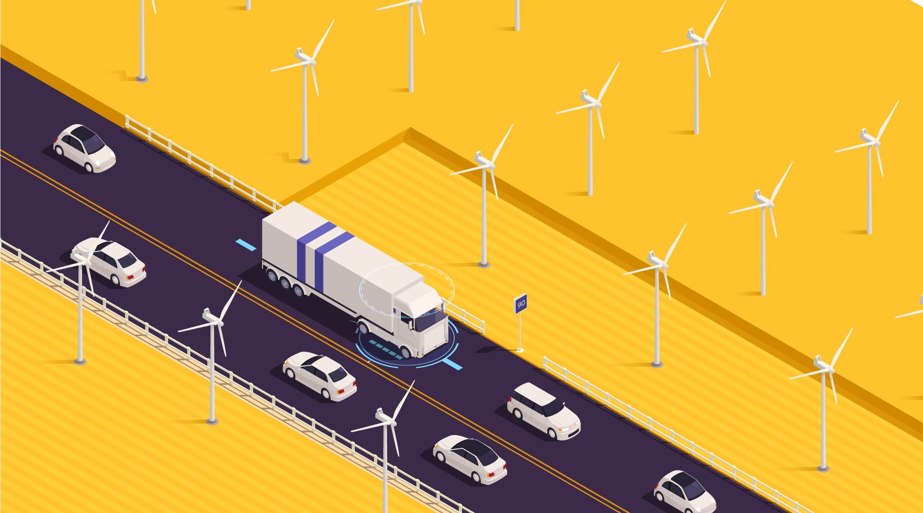 fleet-management-iot an image explaining all the uses of iot in industrial automation